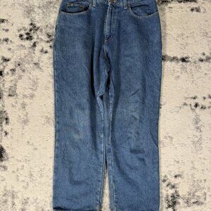 Vintage L.L. Bean Flannel Linned Denim Jeans